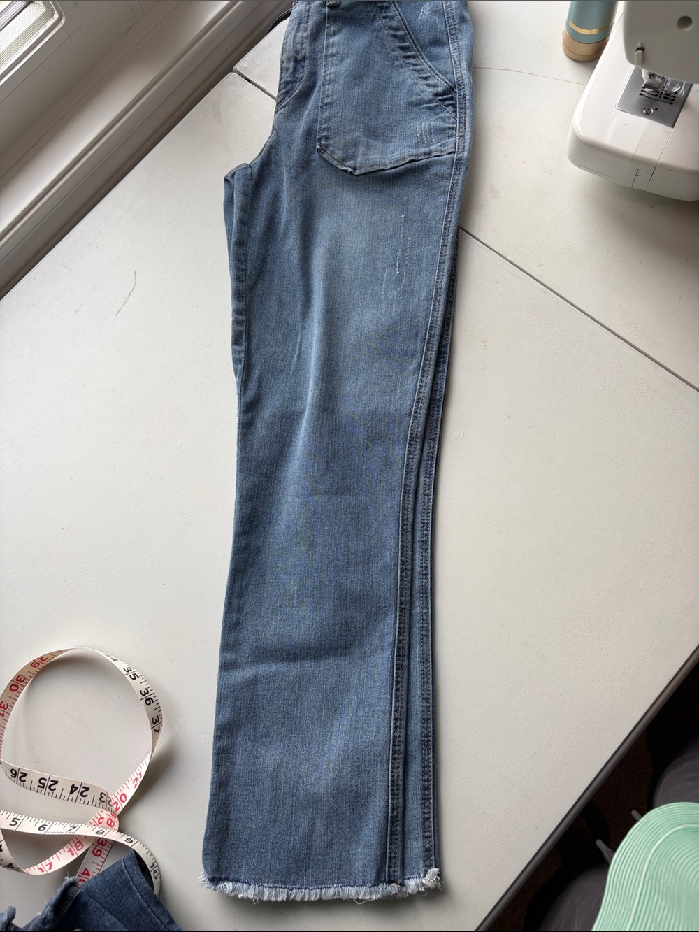 Democracy Women's Straight Leg Jeans in Light Blue